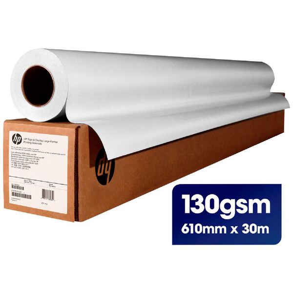 HP Coated Paper Roll 130gsm 610mm x 30m