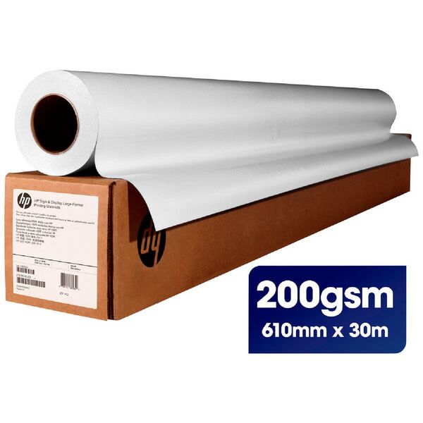 HP Universal Gloss Paper Roll 610mm x 30m 200gsm