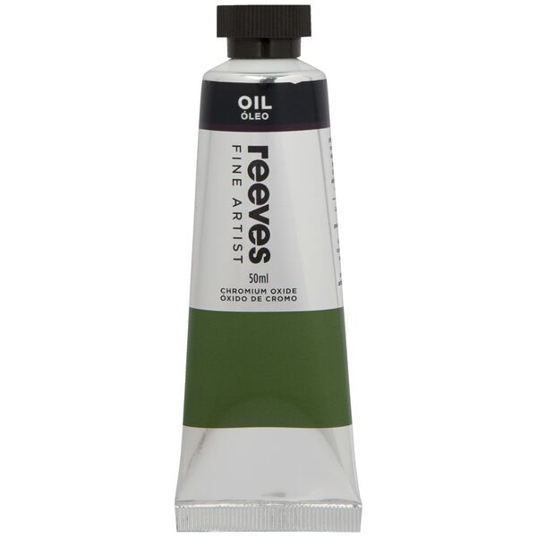 Reeves Oil Paint 50mL Chroma Oxide