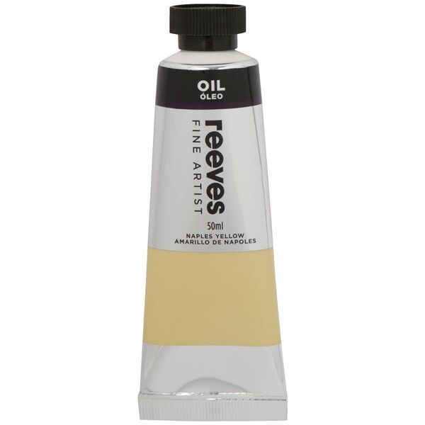 Reeves Oil Paint 50mL Naples Yellow
