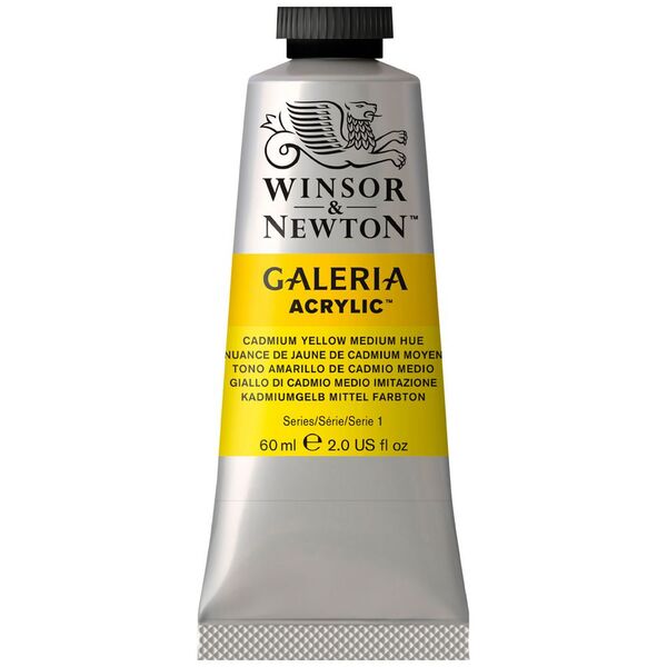 Winsor & Newton Galeria Acrylic Cadmium Yellow Pale Hue 60mL