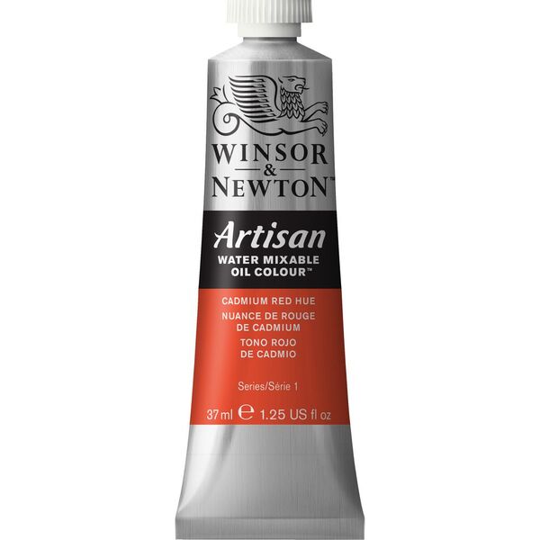 Winsor & Newton Watermixable Oil 37mL Cadmium Red Hue S1