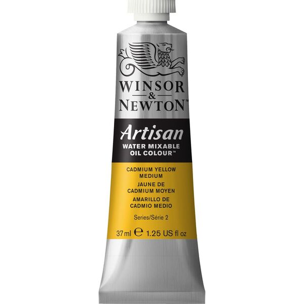 Winsor & Newton Watermixable Oil 37mL Cadmium Yellow Med S2
