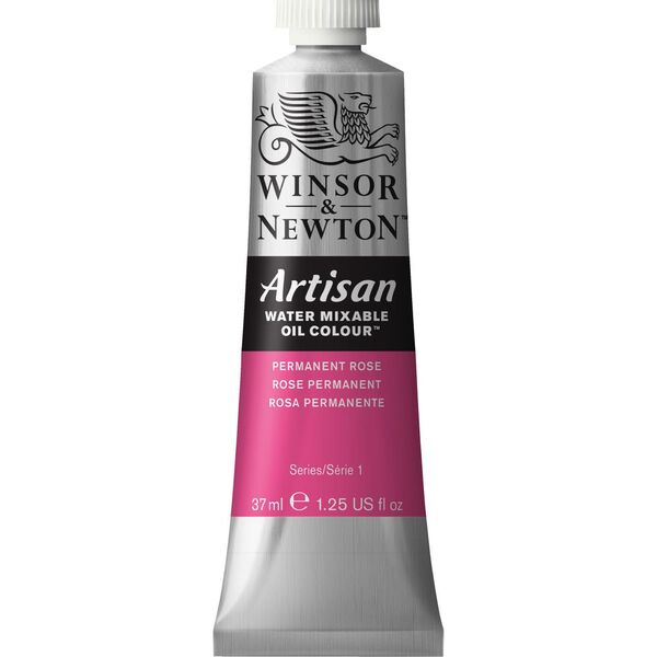 Winsor & Newton Watermixable Oil 37mL Permanent Rose S1