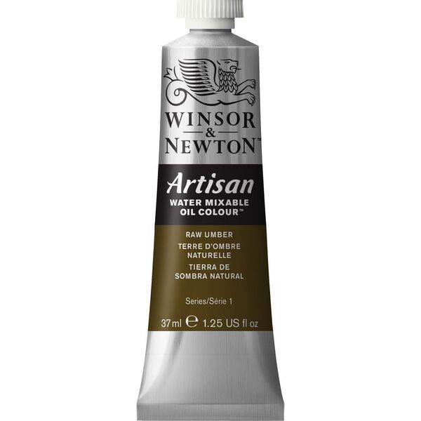 Winsor & Newton Watermixable Oil 37mL Raw Umber S1