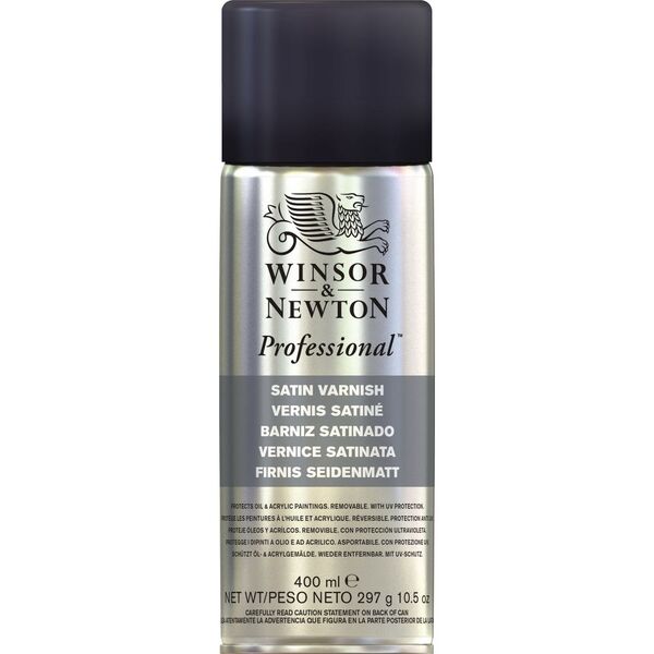 Winsor & Newton Professional Satin Varnish Spray 400mL