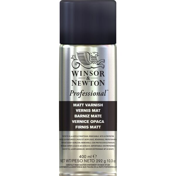 Winsor & Newton Professional Matte Varnish Spray 400mL