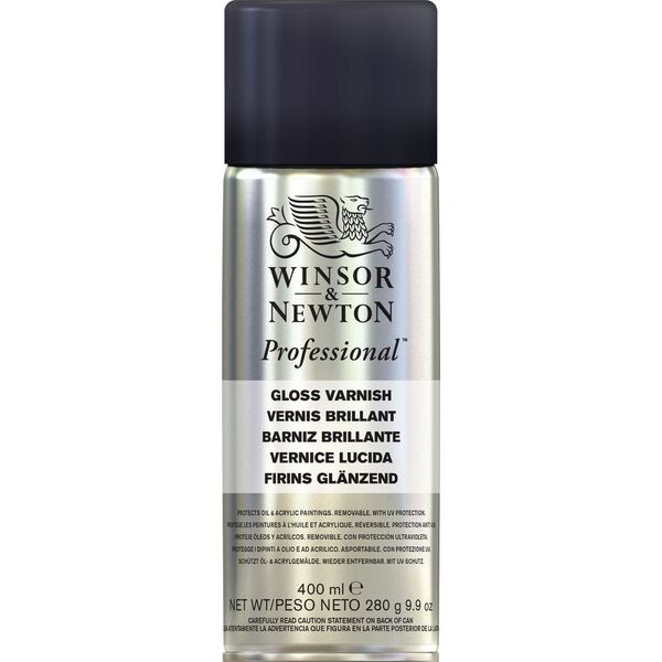 Winsor & Newton Professional Gloss Varnish Spray 400mL