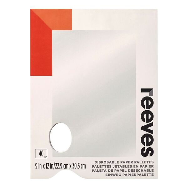 undefined | Reeves Tear Off Palette Pad 229 x 305mm
