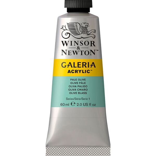 Winsor & Newton Acrylic Pale Olive 60mL