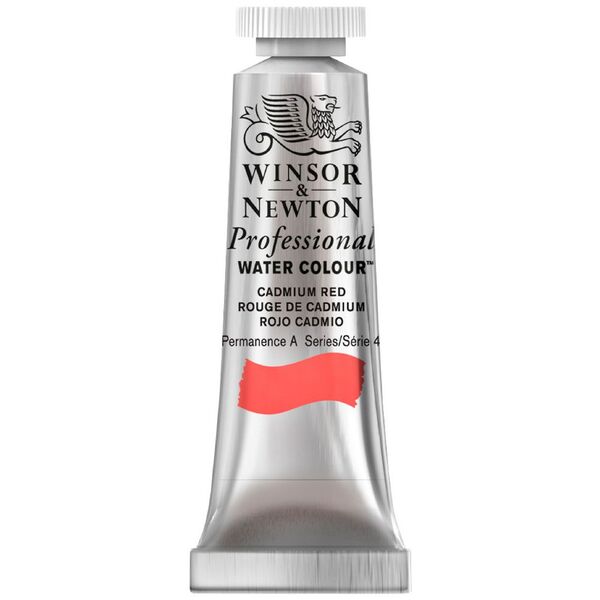 Winsor & Newton Prof. Watercolour 5mL Cadmium Red S4