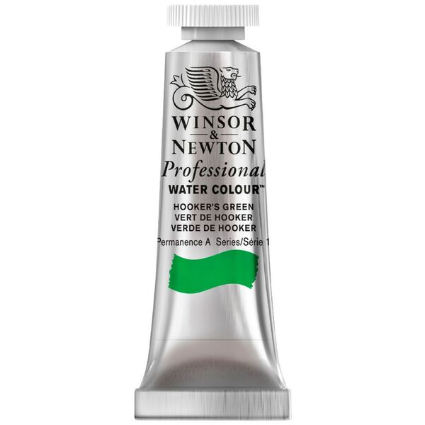 Winsor & Newton Prof. Watercolour 5mL Hookers Green S1