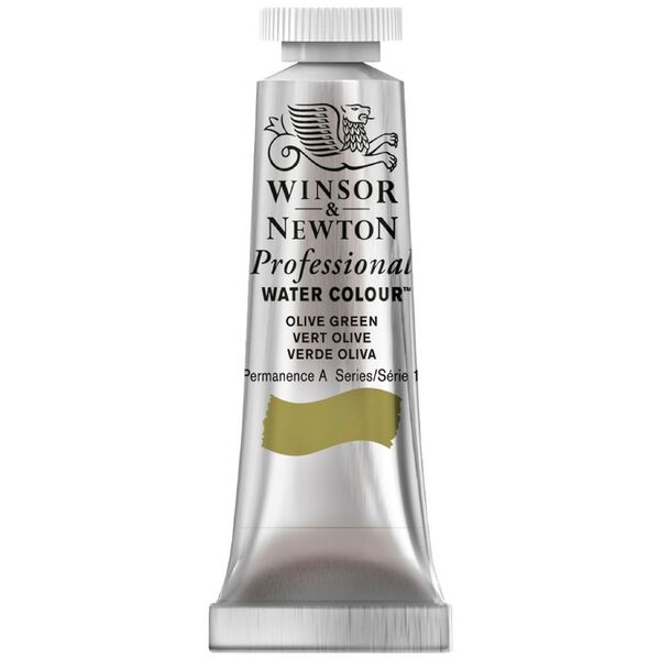 Winsor & Newton Prof. Watercolour 5mL Olive Green S1