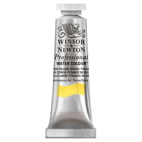 Winsor & Newton Prof. Watercolour 5mL Lemon Yellow Nickel S4