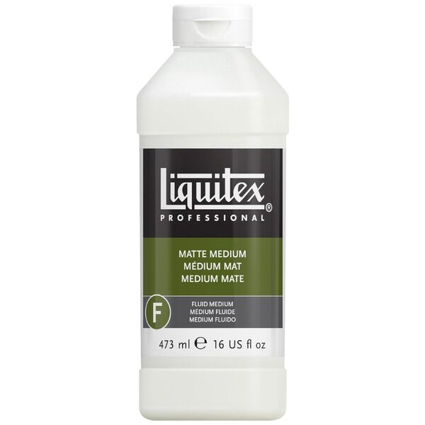 Liquitex Matte Fluid Medium 473mL