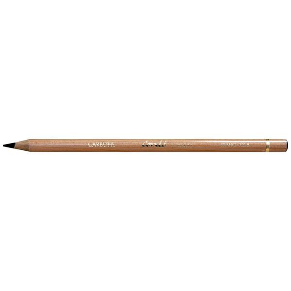 Conte Carbon B Sketch Pencil Natural Wood