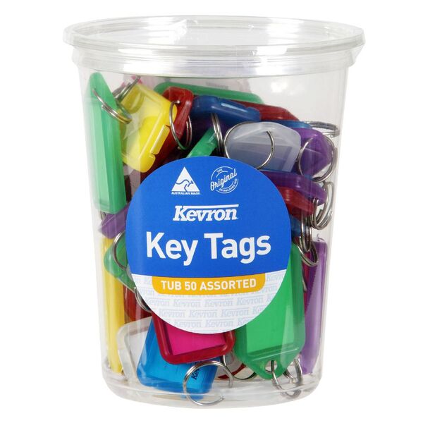 Kevron ID5 Key Tags 50 Pack