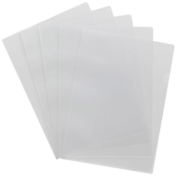 Keji A4 Letter Files Clear 50 Pack