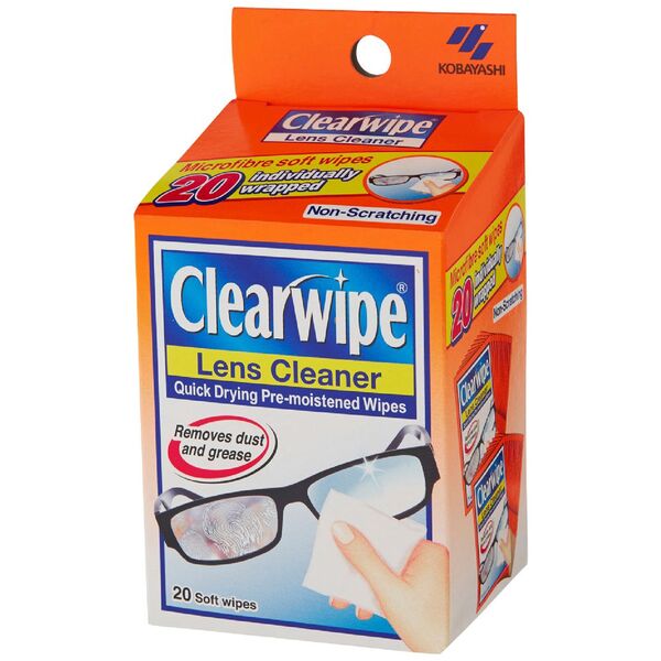 Clearwipe Lens Cleaner 20 Pack