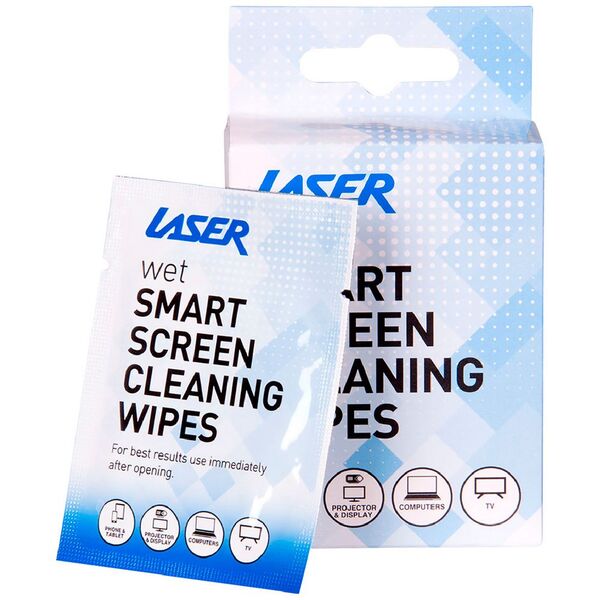 Laser Clean Range Smart Screen Wipes 10 Pack