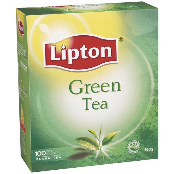 Lipton Green Tea Bags 100 Pack