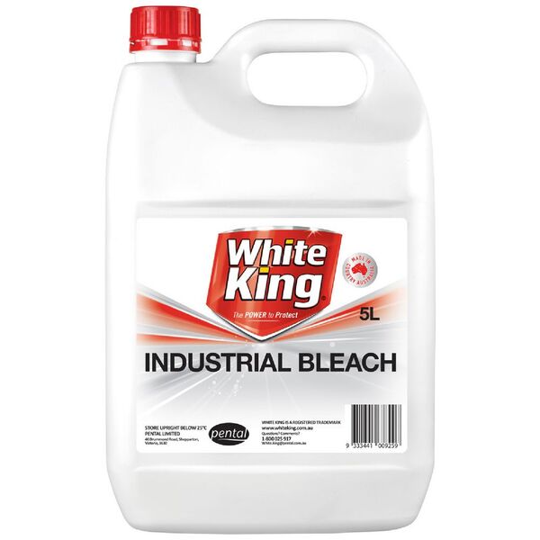 White King Industrial Bleach 5L