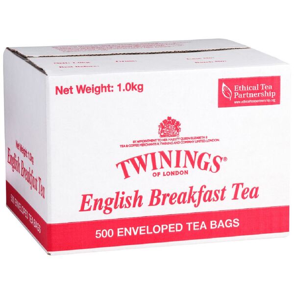 Twinings English Breakfast Tea 500 Pack