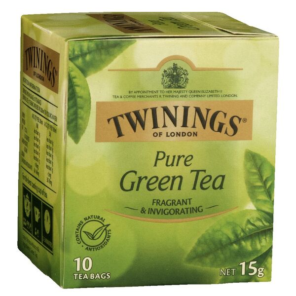 Twinings Pure Green Tea Bags 10 Pack