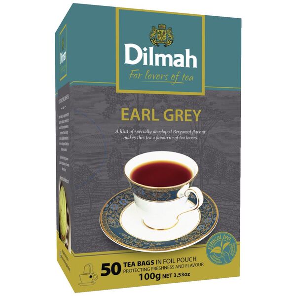 Dilmah Tea Bags Earl Grey 50 Pack