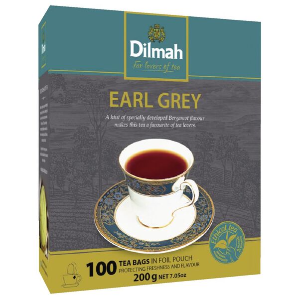 Dilmah Tea Bags Earl Grey 100 Pack