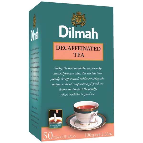 Dilmah Envelope Tea Bags Decaffeinated 50 Pack