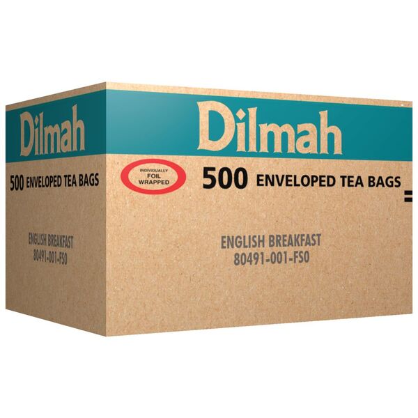 Dilmah Tea Bags English Breakfast 500 Pack