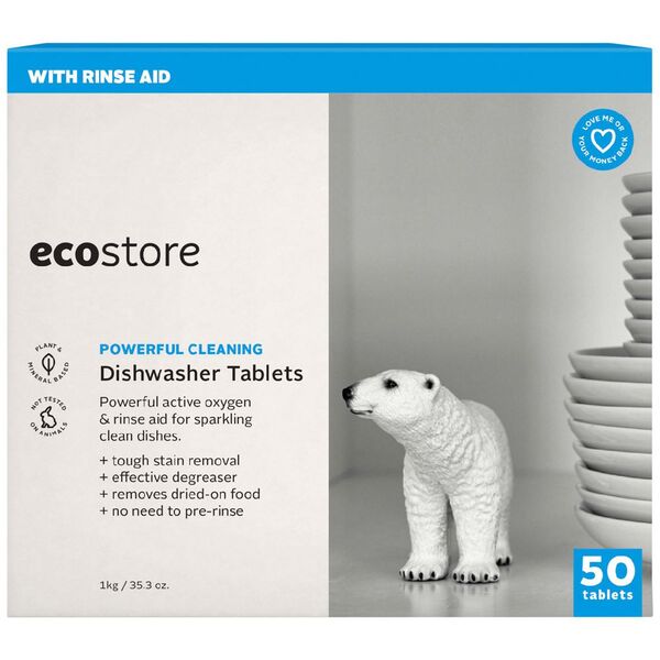 Ecostore Dishwasher Tablets 50 Pack