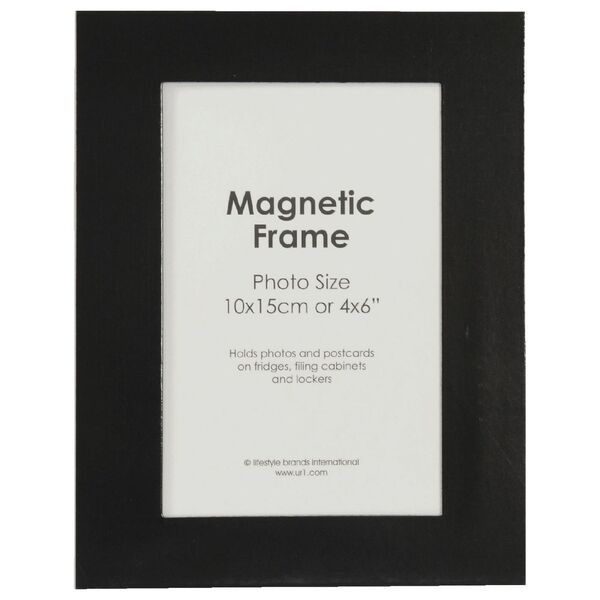 Photo Magnet 6x4" Black