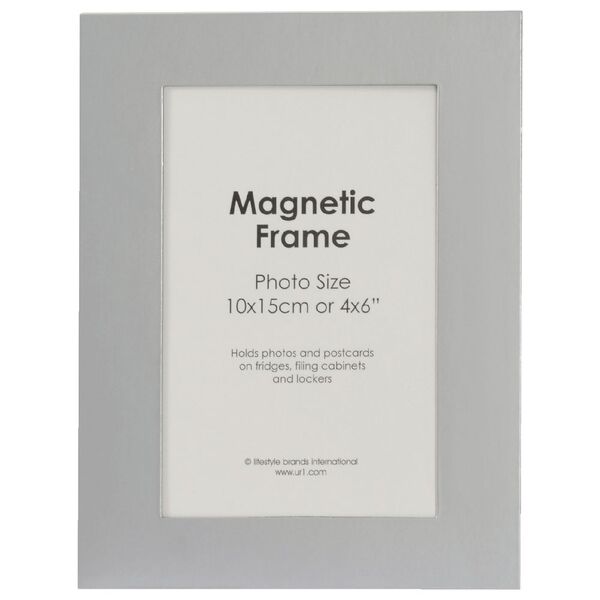Photo Magnet 6x4" Silver