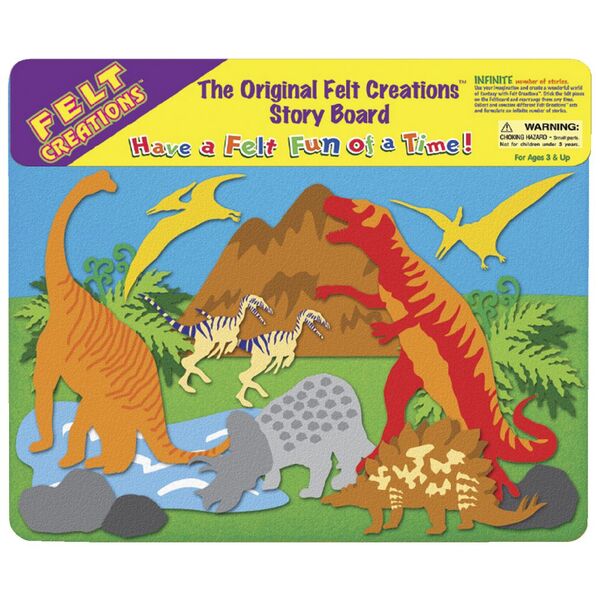 Felt Creations Dinosaurs Storyboard Set