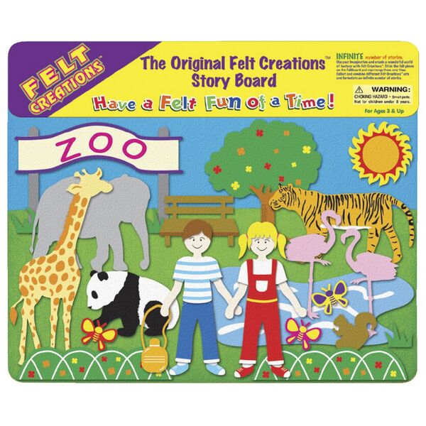 Felt Creations Zoo Storyboard Set