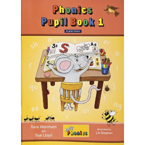 Jolly Phonics Print Pupil Book 1