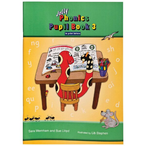 Jolly Phonics Print Pupil Book 3