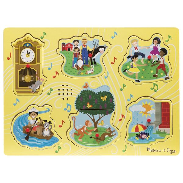 Melissa and Doug Puzzle Wooden  Nursery Rhyme 1