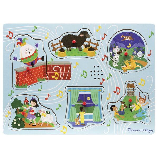 Melissa and Doug Wooden Puzzle Nursery Rhyme 2
