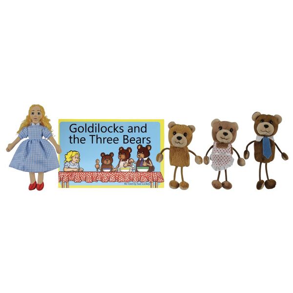 The Puppet Company Goldilocks Puppet Story Set