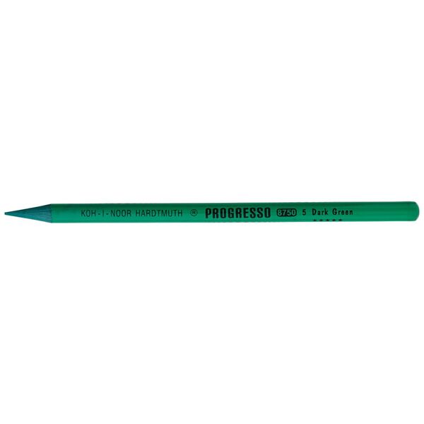 Koh-I-Noor Progresso Coloured Pencil Dark Green