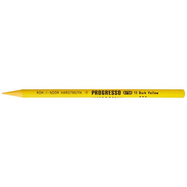 Koh-I-Noor Progresso Coloured Pencil Dark Yellow