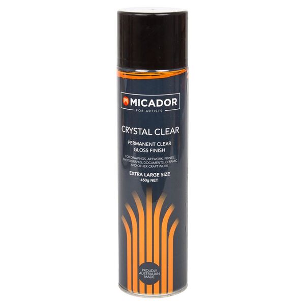 Micador for Artists Crystal Clear Spray 450g