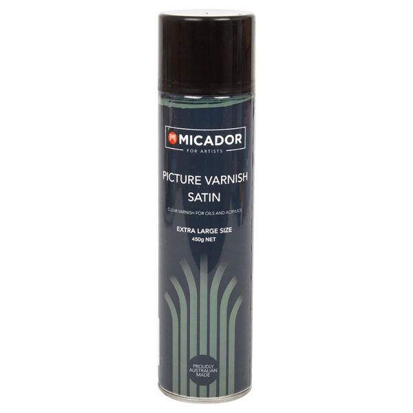 Micador for Artists Picture Varnish Satin 450g