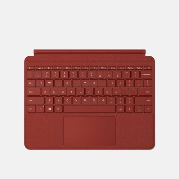 Microsoft Surface Go Signature Type Cover Keyboard Red