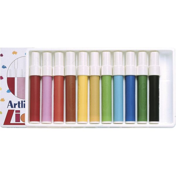 Artline 300 Liquid Crayons Assorted 12 Pack