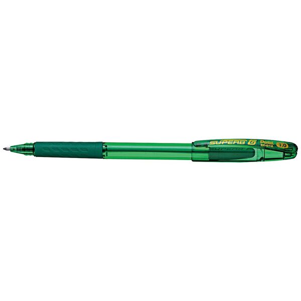 Pentel Superb G Ballpoint Pen 1.0mm Green