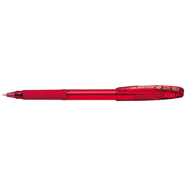 Pentel Superb G Ballpoint Pen 1.0mm Red